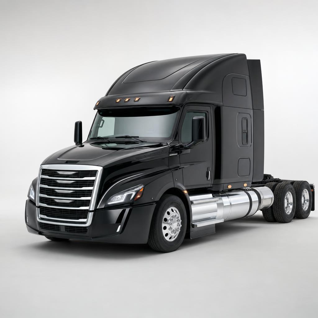 2027 Freightliner Cascadia in black